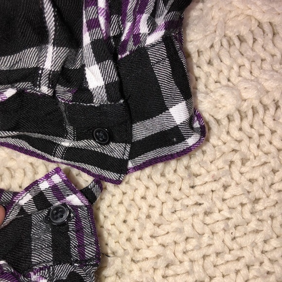 Cato plaid button down shirt size 18/20 - Picture 8 of 8